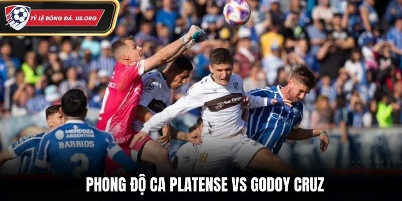 Soi kèo CA Platense vs Godoy Cruz - phong độ